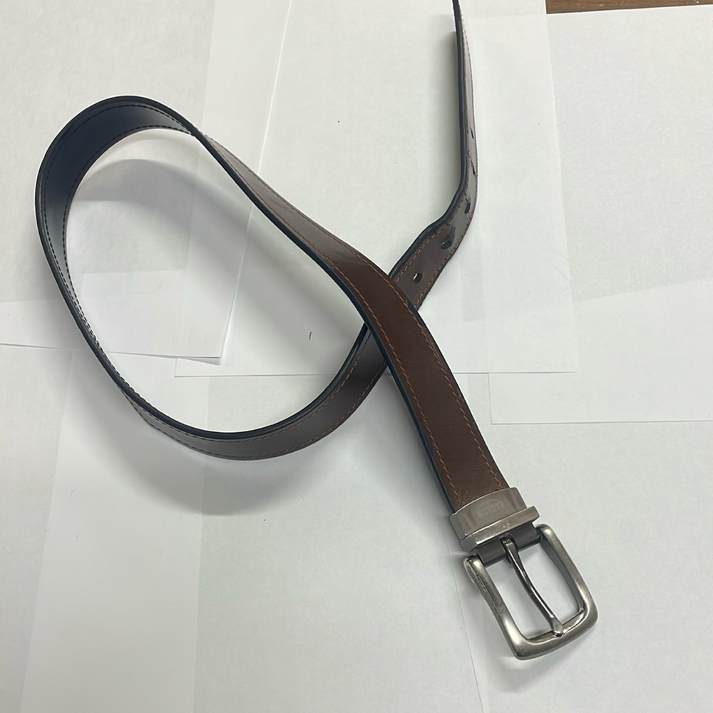 Fossil REVERSIBLE Belt - Brown/Black